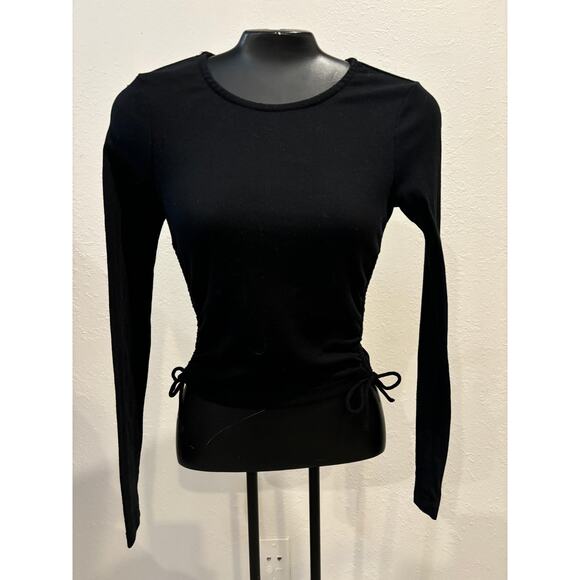 Princess Polly Tops - Princess Polly Top Wmens Size 0 Long Sleeve Black